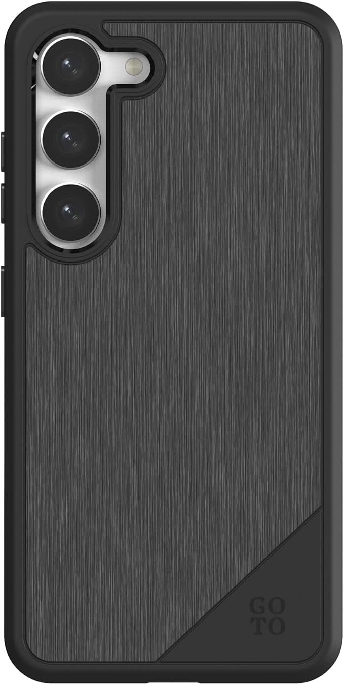 GoTo Flex Samsung Galaxy S23, Black Case, Featuring Durable Drop Protection