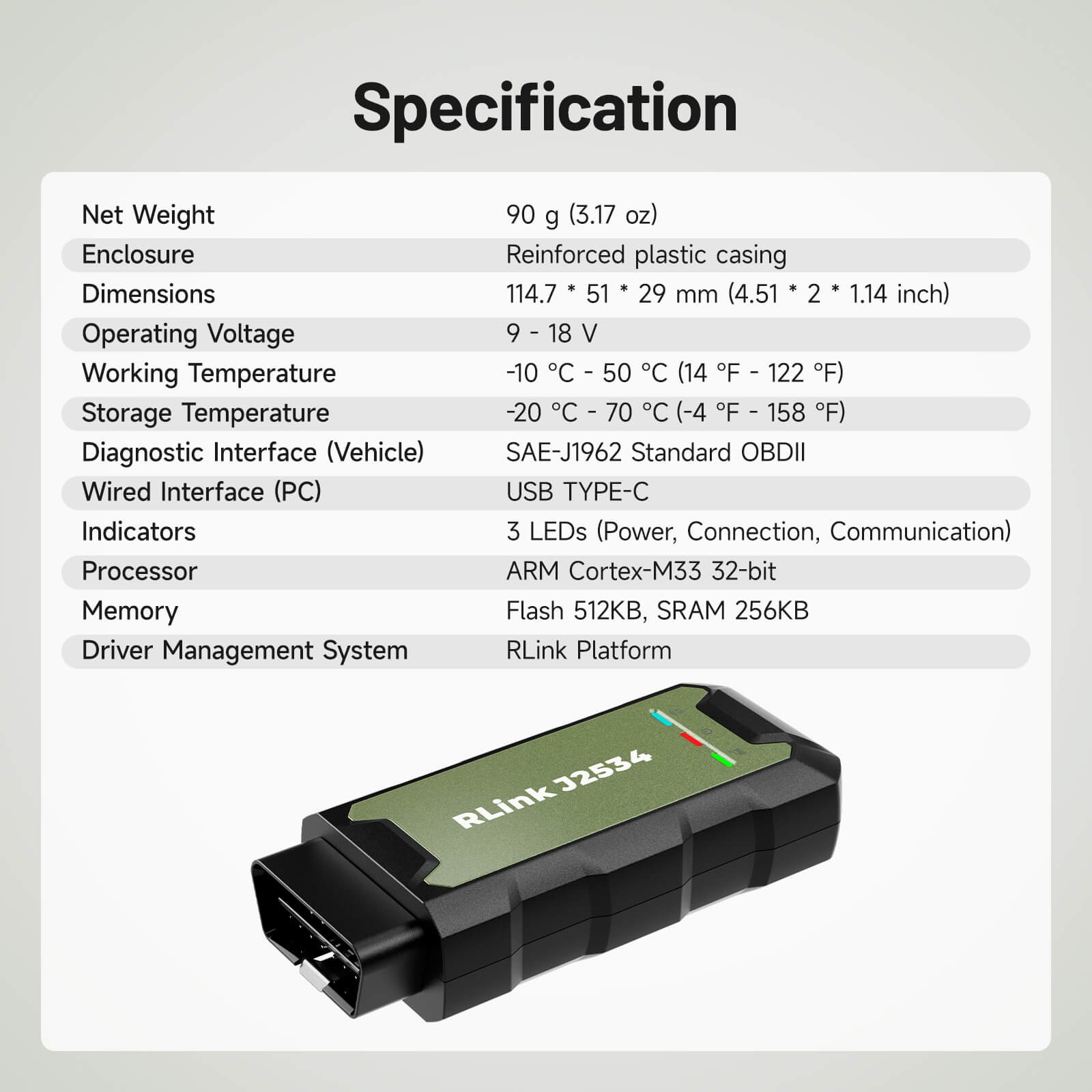 2024 NEW TOPDON RLink J2534 Elite VCI Diagnostic Tool PROGRAMMER US Fast Ship