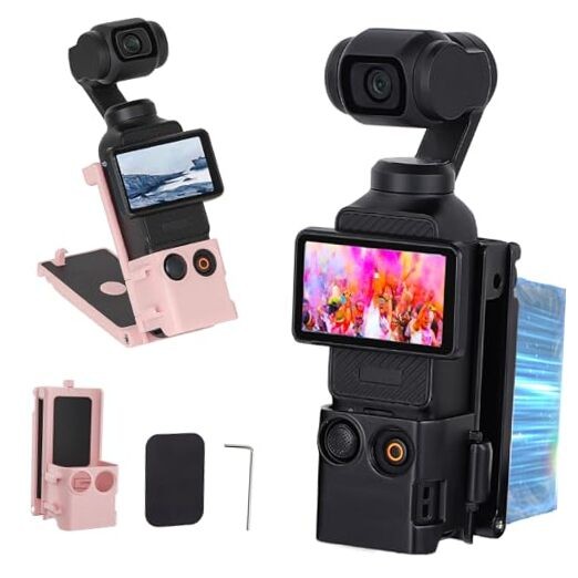 Magnetic Mount Stand Compatible with DJI Osmo Pocket 3, Powerful Quick Pink
