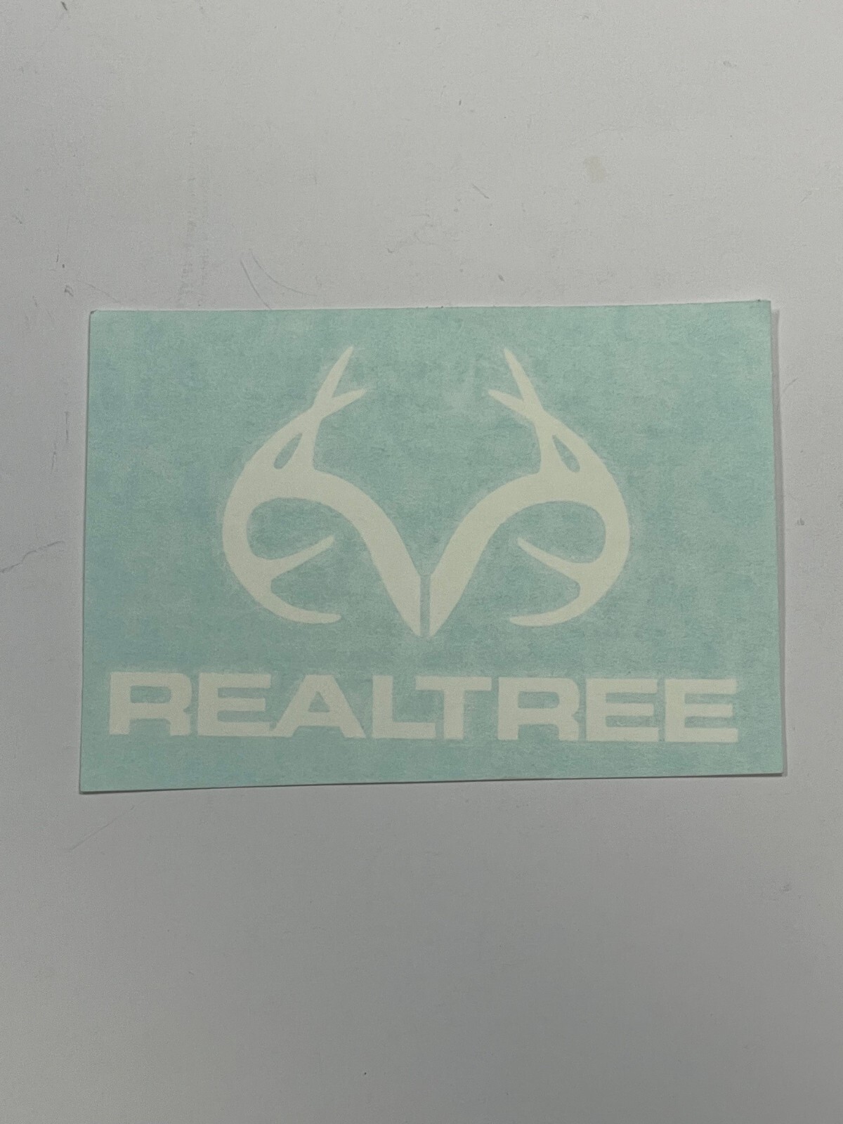 Realtree Hunting Car Sticker Decal Approx 5.5" x 3.5"