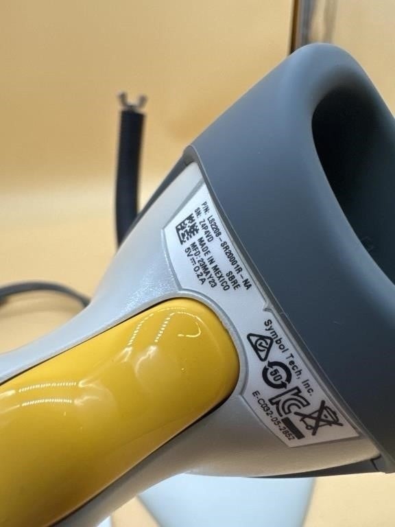 Symbol LS2208 General Handheld Laser Barcode Scanner With Cable