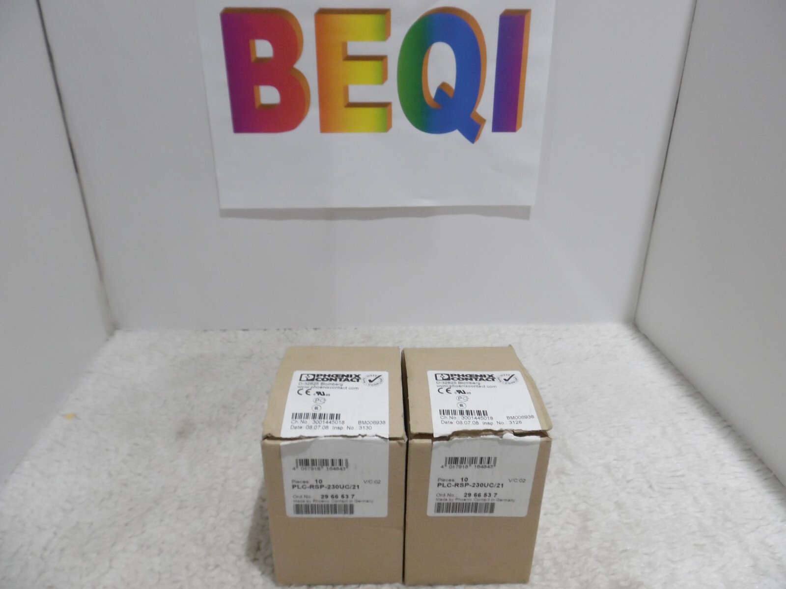 20pcs Phoenix Contact PLC-RSP-230UC/21 - Relay Module 2966537  230 V AC/220 V DC