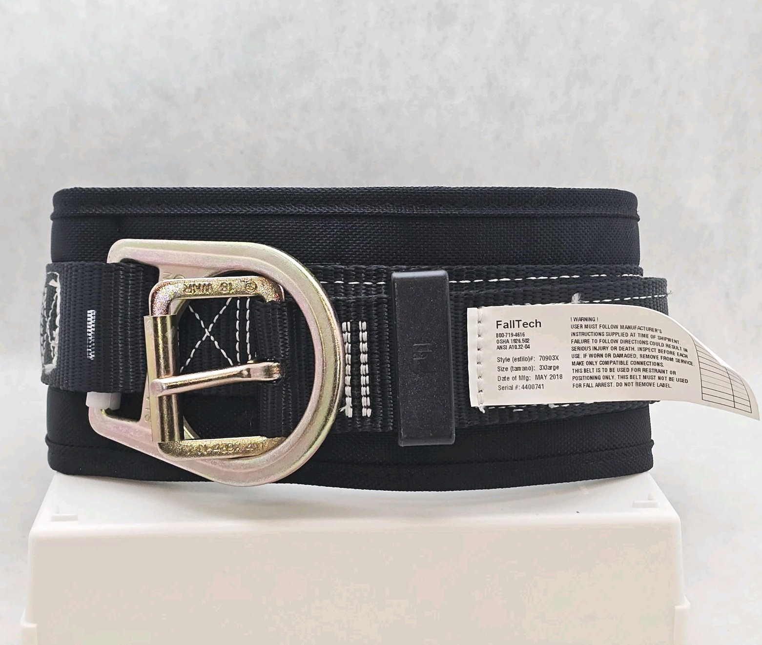 FallTech 3XL Restraint  Safety Body Belt 70903X