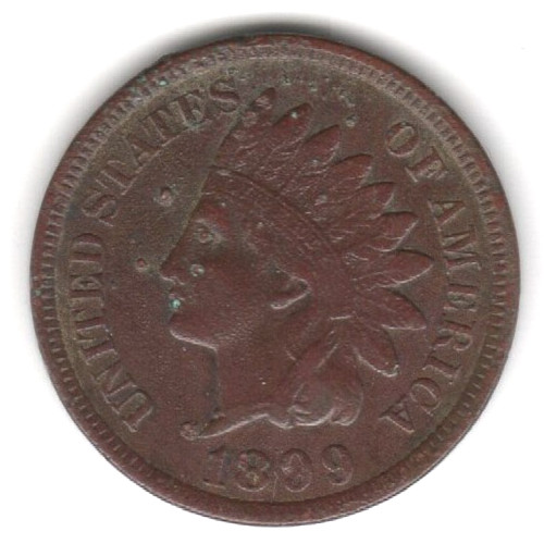 1899 United States Indian Head Penny Die Errors