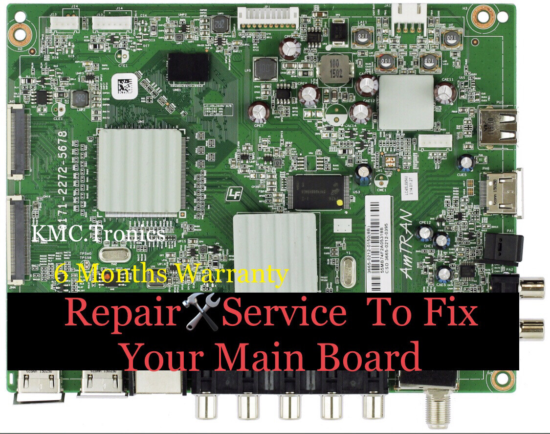 Repair🛠Service For Sharp LC-65LE654U 9LE366502120395 3665-0212-0150