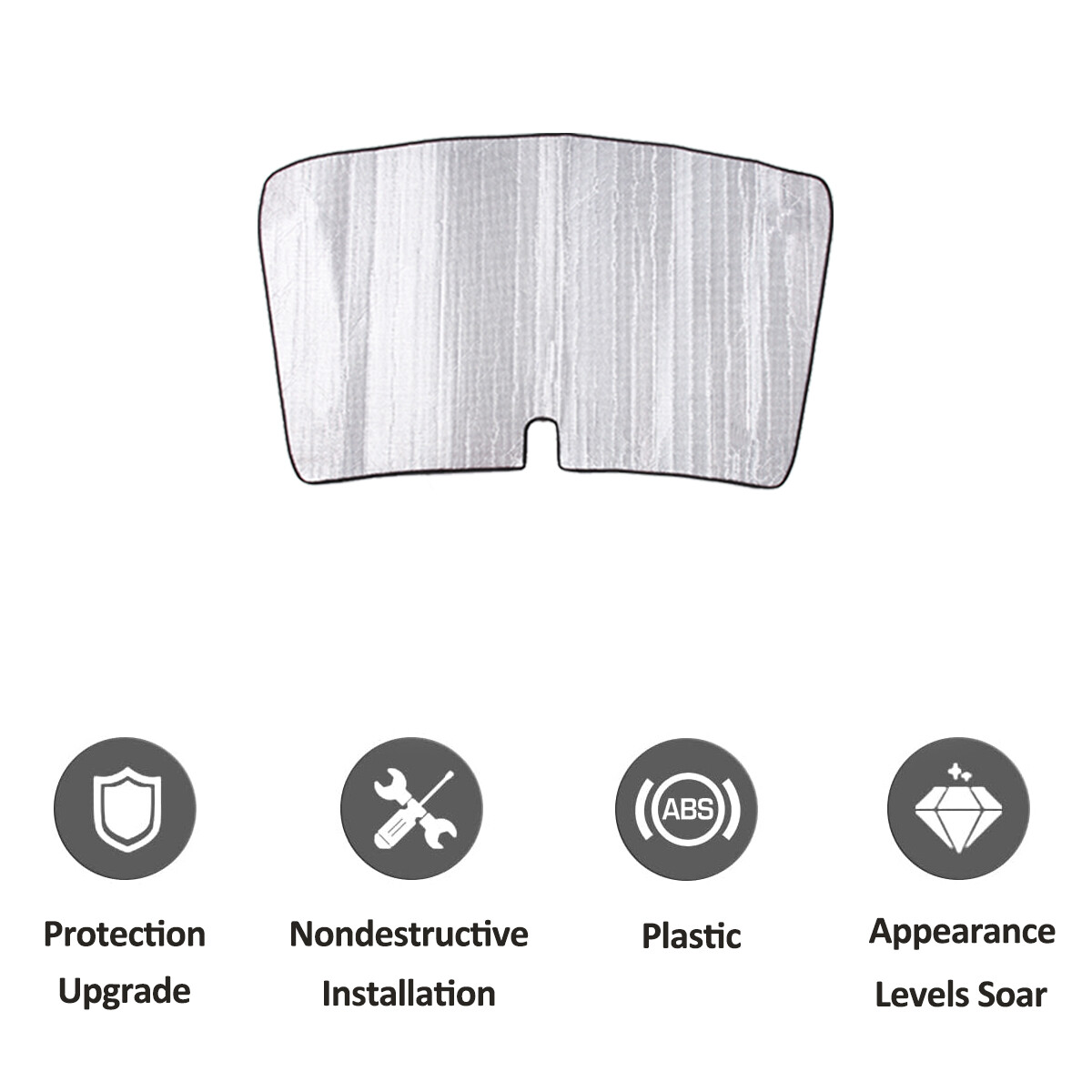 For Fiat 500 2010-2022 Front Windshield Sunshade UV Protection Sunshade