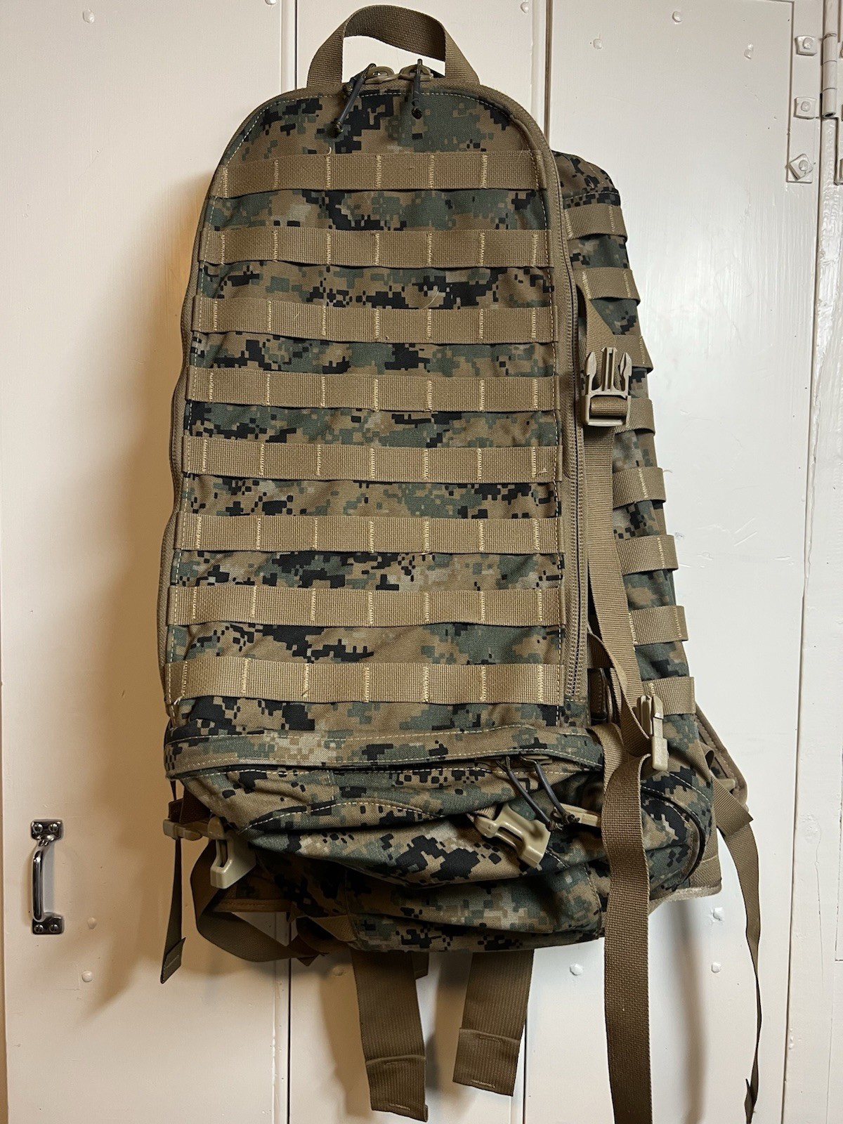 Marpat Woodland APB03 Corpsman Assault Pack Used With 3 Inserts