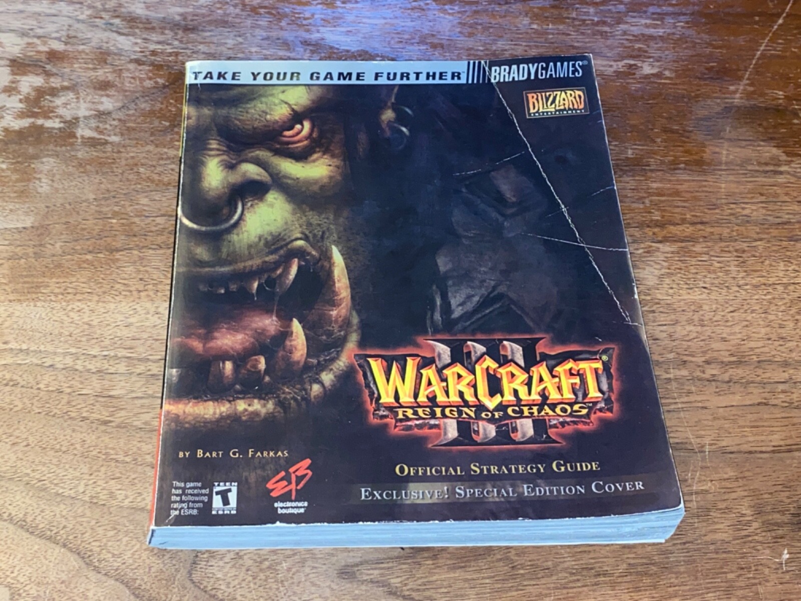 Warcraft III Reign Of Chaos Official Special Edition Strategy Guide 2003 Brady