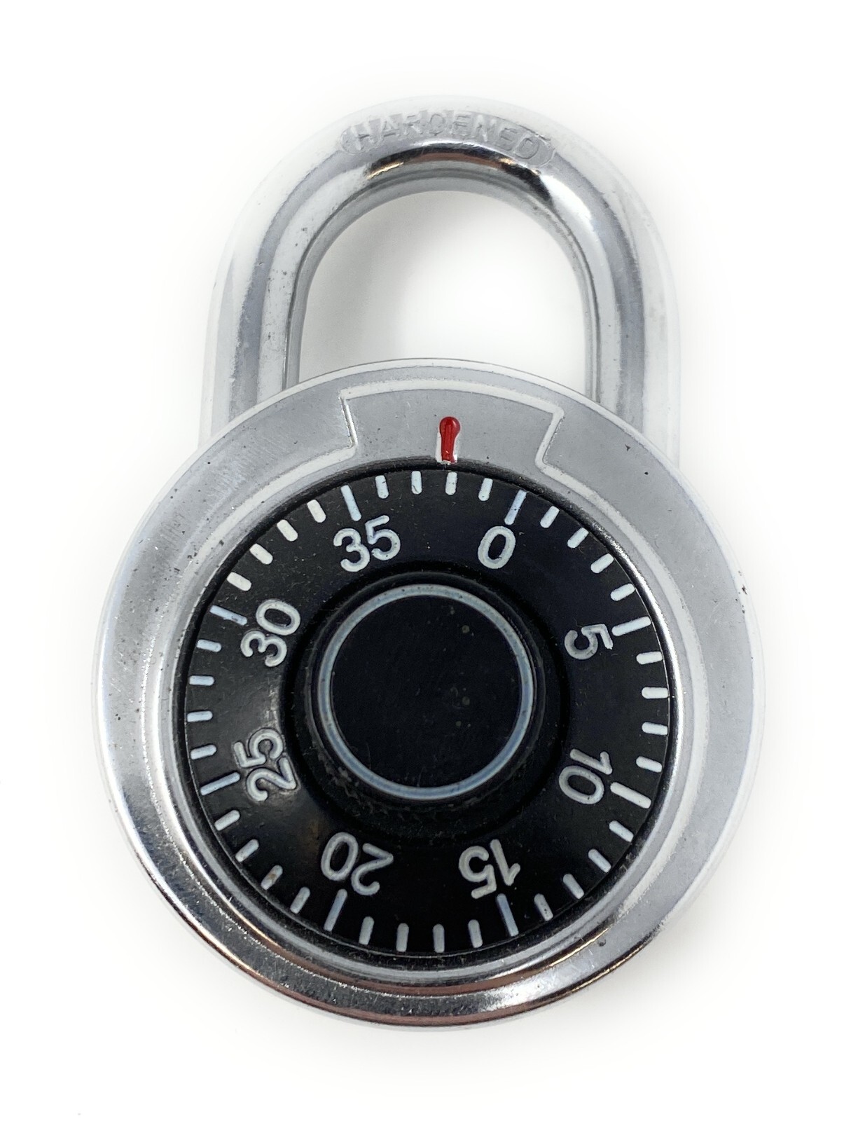 Standard Dial Combination Lock, 2 in. Wide with Different Combination
