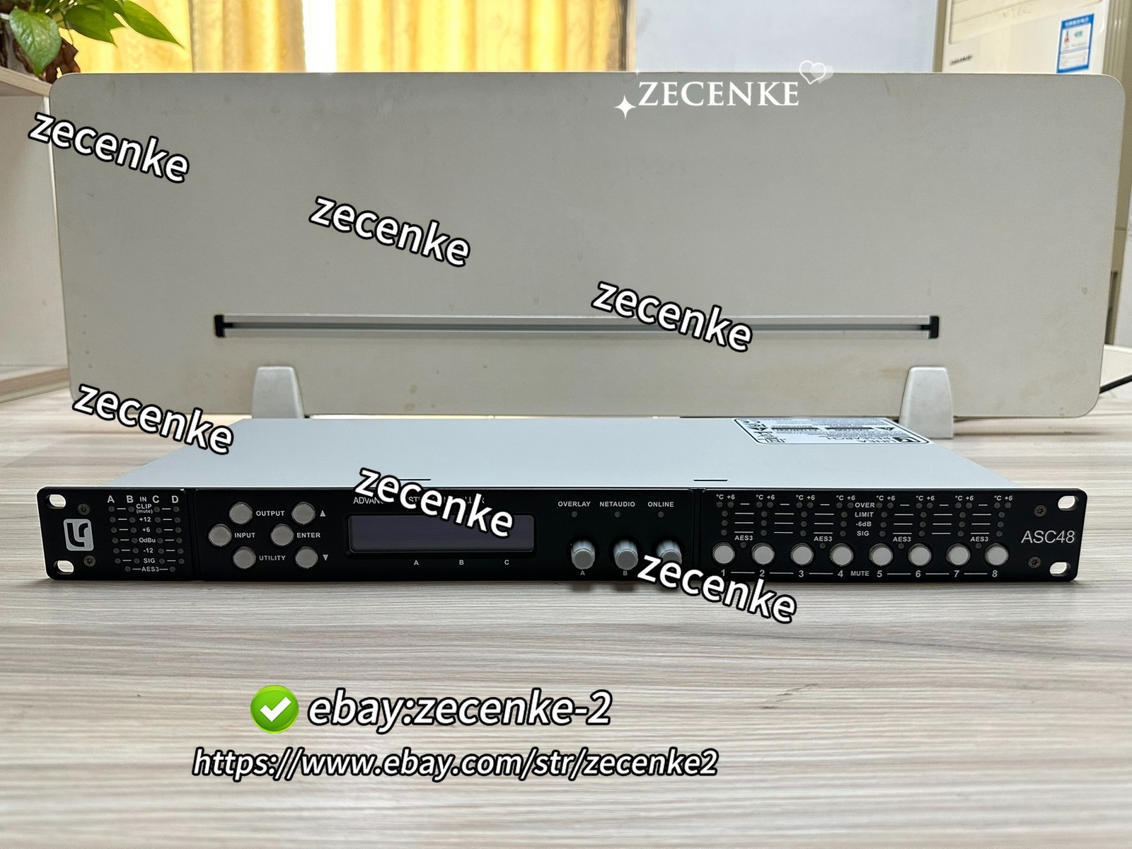 Linea Research ASC48 processor 4x8 By DHL or FedEx