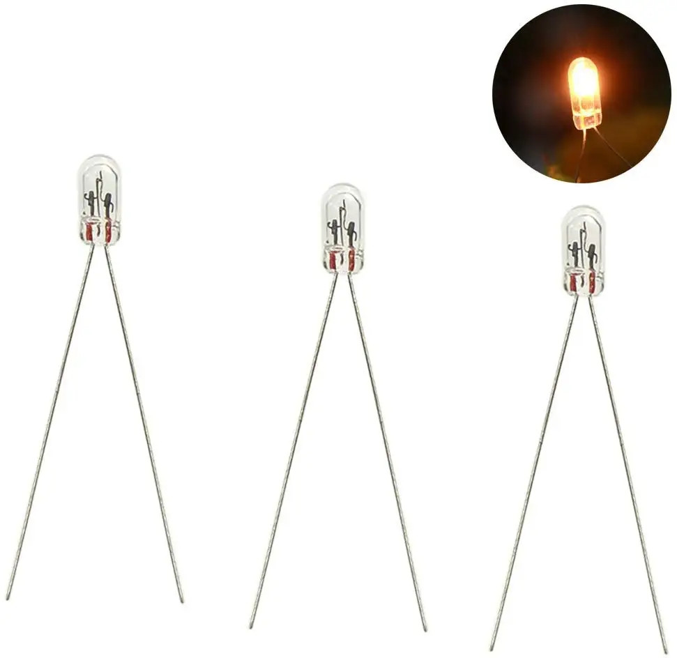 50PCS/LOT BULBS FOR GM GMC Chevy Honda Toyota Climate Radio Switch Button Bulbs