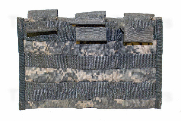 USGI US Army Molle ACU Triple Magazine Pouch 3 x 30 Side by Side 3 Mag Pouch EXC