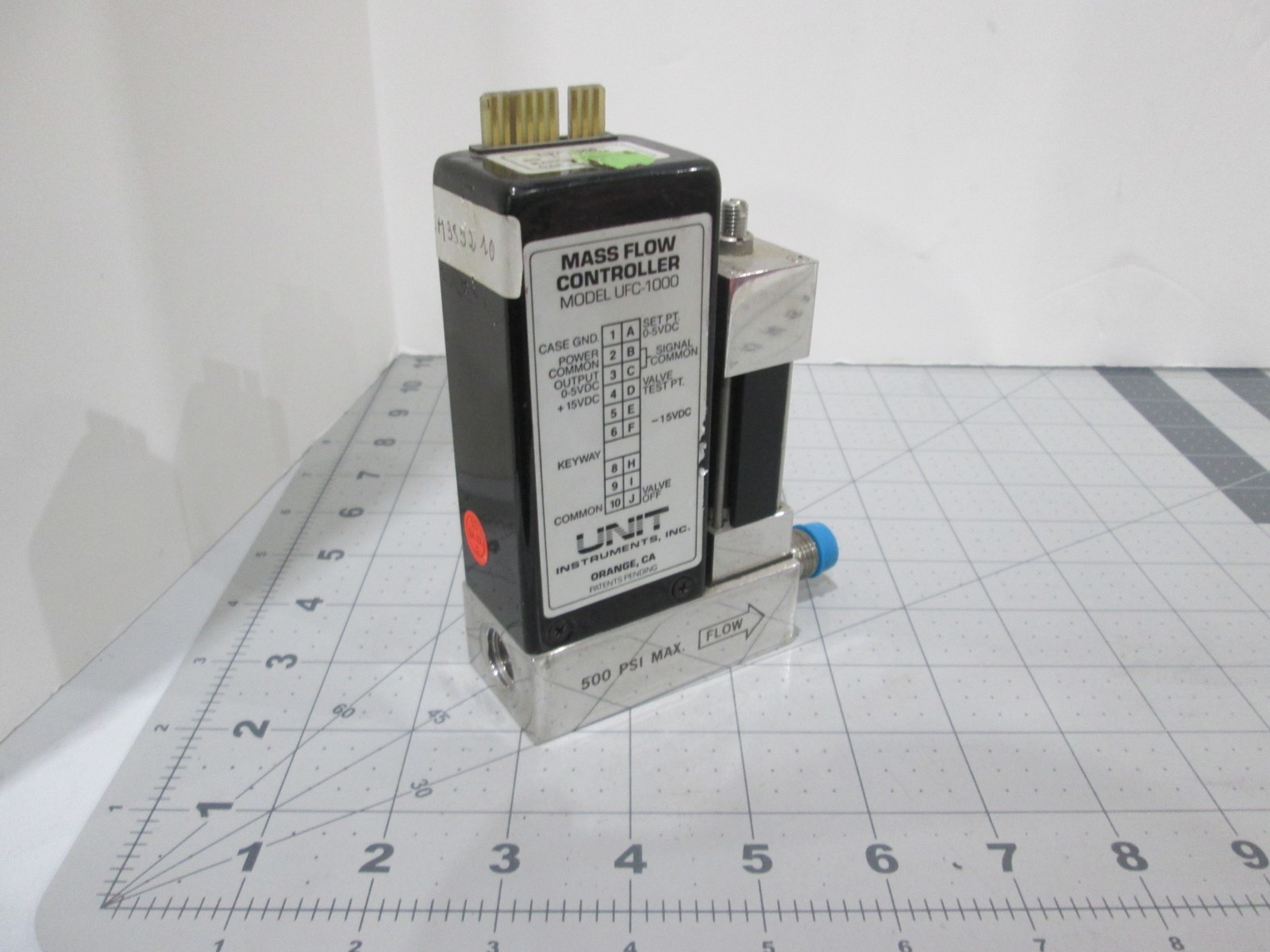 Unit, UFC-1000, Mass Flow Controller, SF6, 100 SCCM, Used