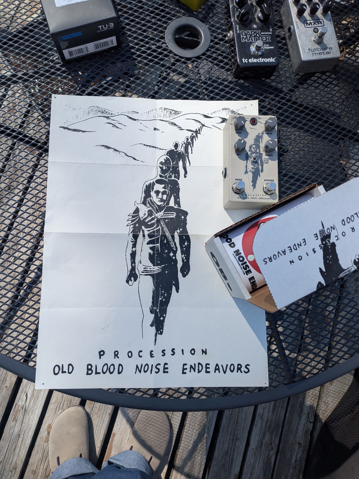 Old Blood Noise Endeavors Procession Digital Reverb Pedal v1