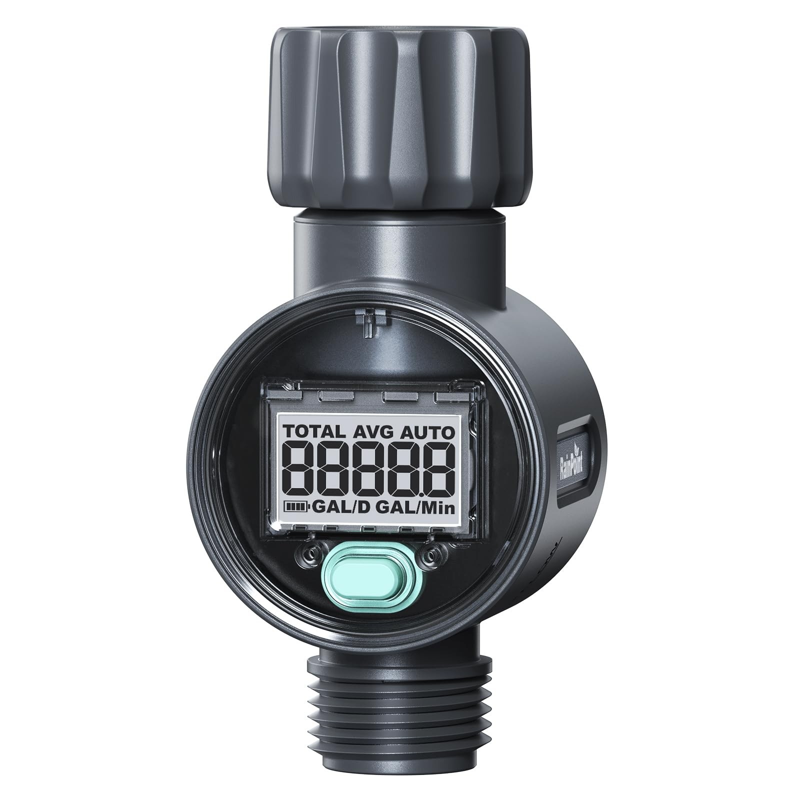 Water Flow Meter ±5% Accuracy for RV, Garden, Pool, Lawn Sprinkler Use