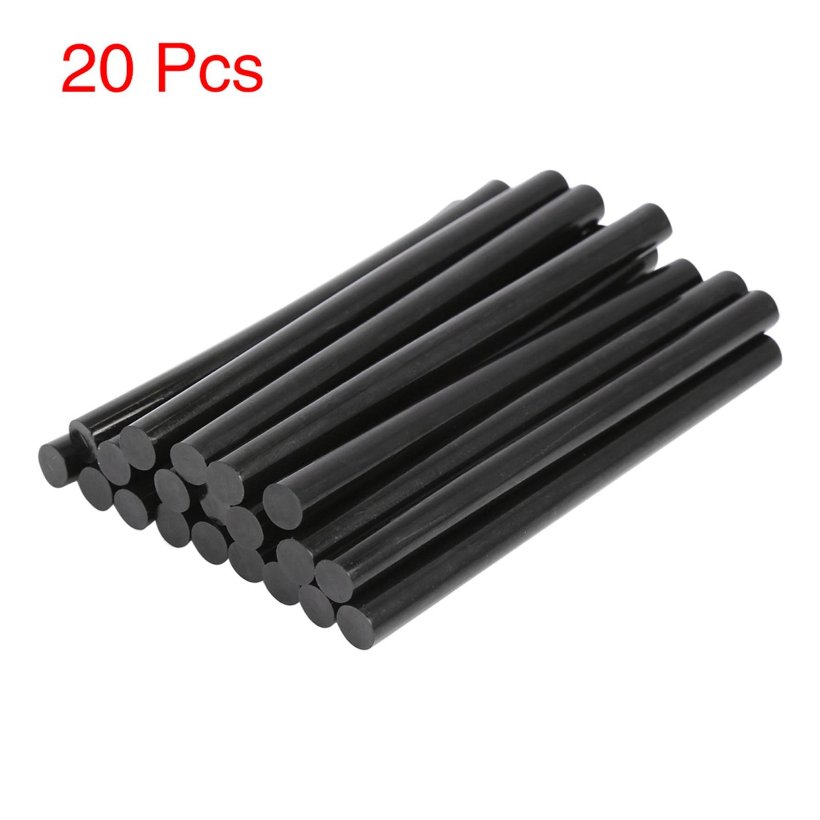 20 Pcs 7mm x 100mm Black Paintless Dent Repair Hot Melt Glue Sticks for Car