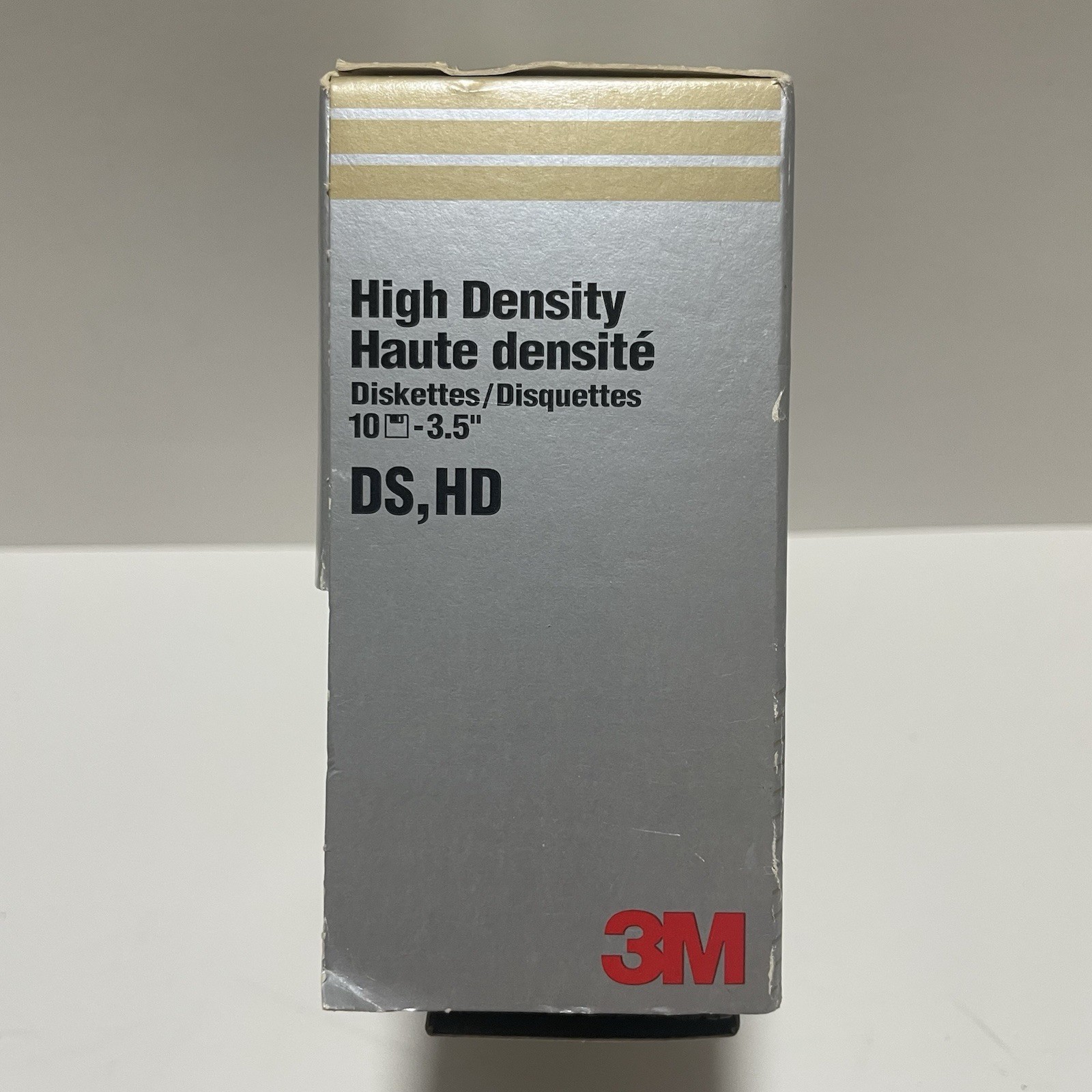3M 3.5” Floppy Disks DS HD 1.44MB Lot of 9w/ Box Vintage Fast Shipping