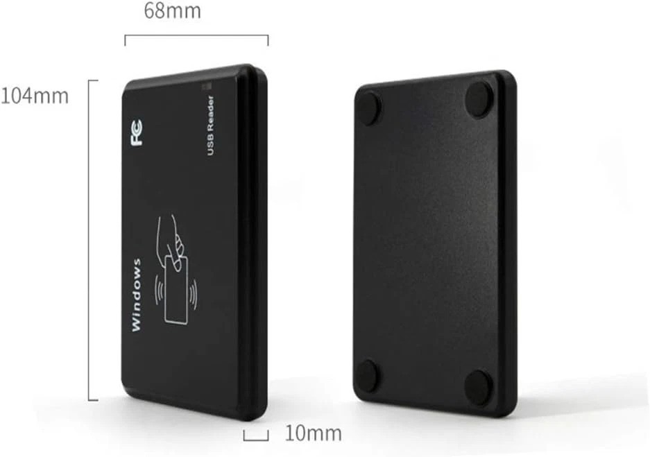 USB RFID Dual Reader 13.56mhz + 125khz Transponder Card Reader Chip