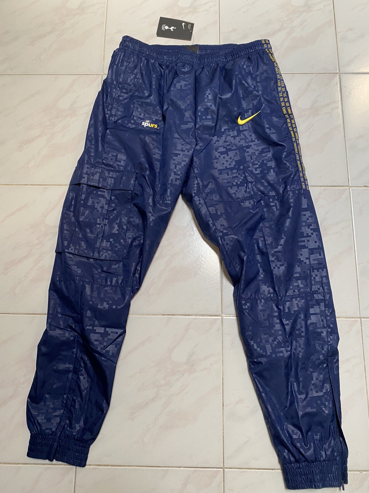 Nike 2020-2021 Tottenham Hotspur Soccer Track Cargo Pants CK8507-429 Men's Sz L