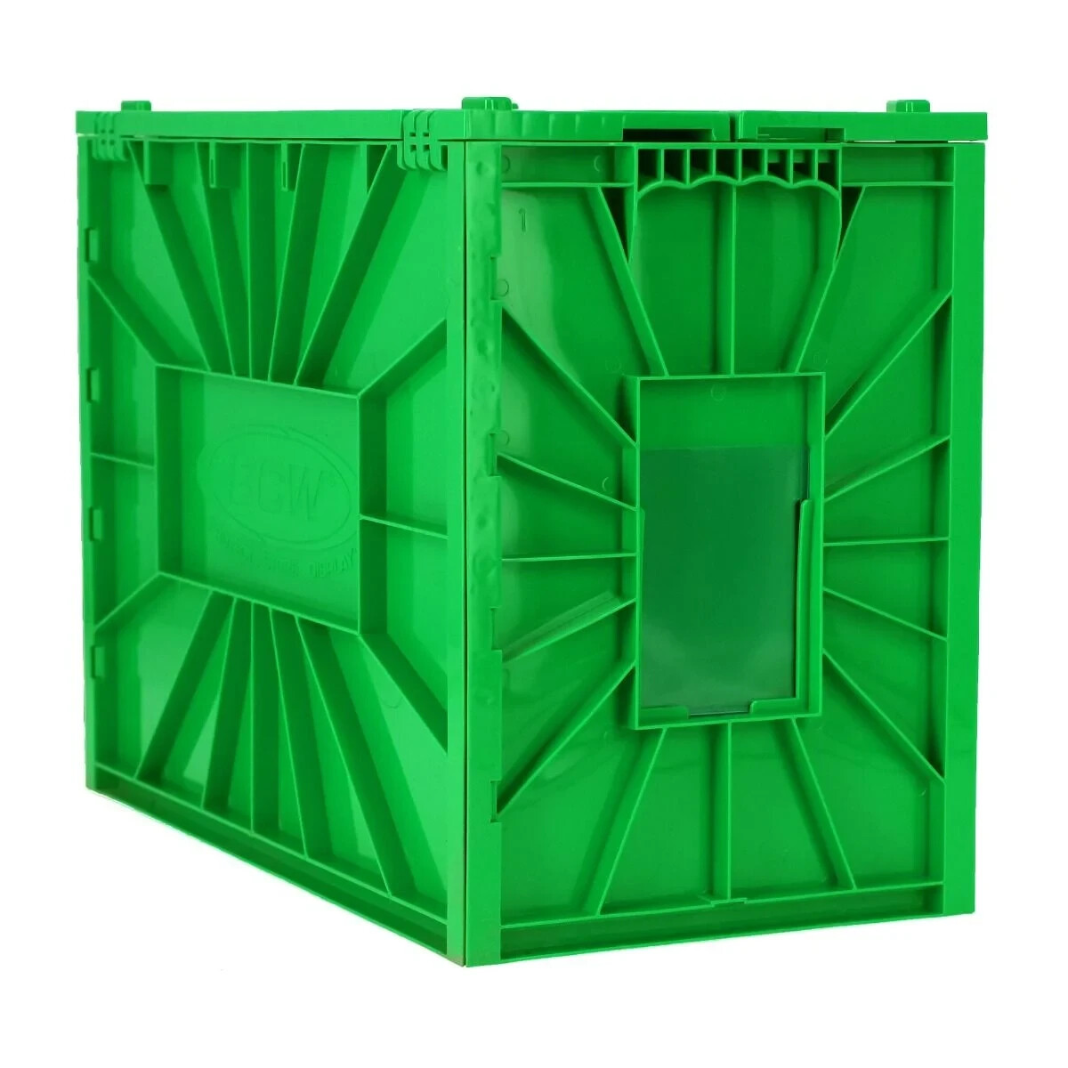 3 BCW Green Short Comic Book Bin -Heavy Duty Acid Free Plastic Stackable Box