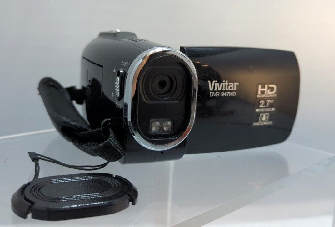 Vivitar DVR 947HD Video Camera - Black
