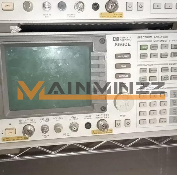 ONE Used HP 8560E RF Spectrum Analyzer