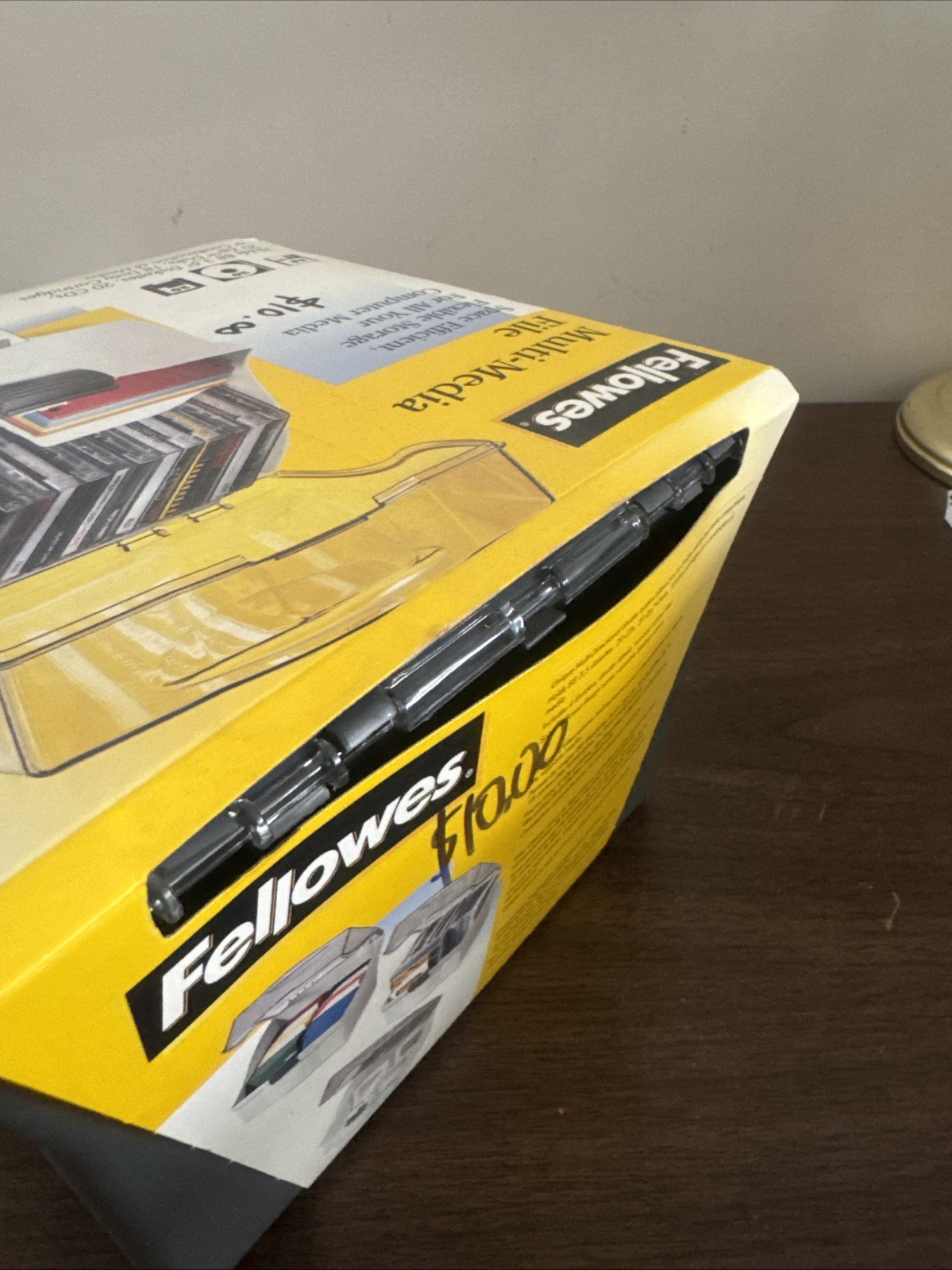 Vintage Fellowes Computerware 88 Disk File For 3.5" 20CDS,20Zip Disks 18 Data