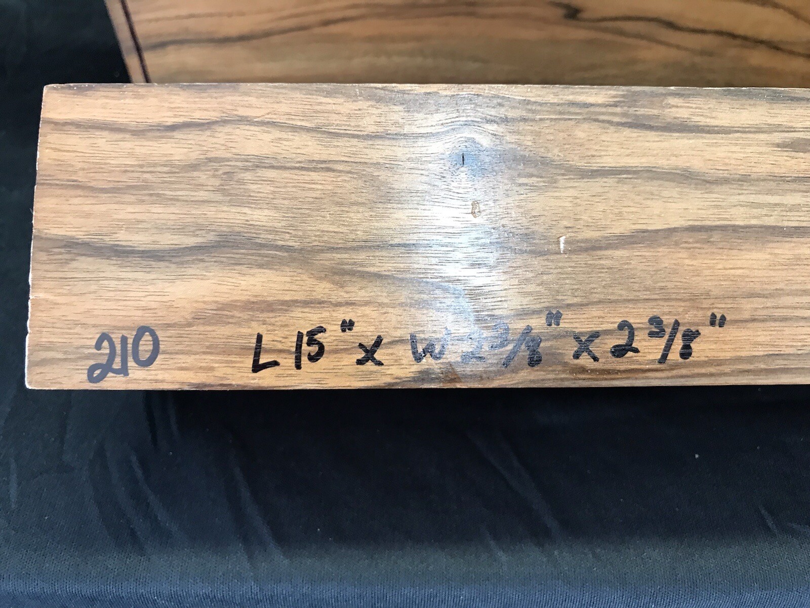 California English Walnut Shotgun Blank-2 Piece AAA