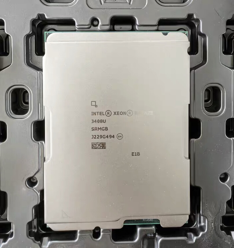 Intel Xeon Bronze 3408U (QS)  8 Cores 1.8 GHz 125W LGA4677 DDR5 CPU Processors/*
