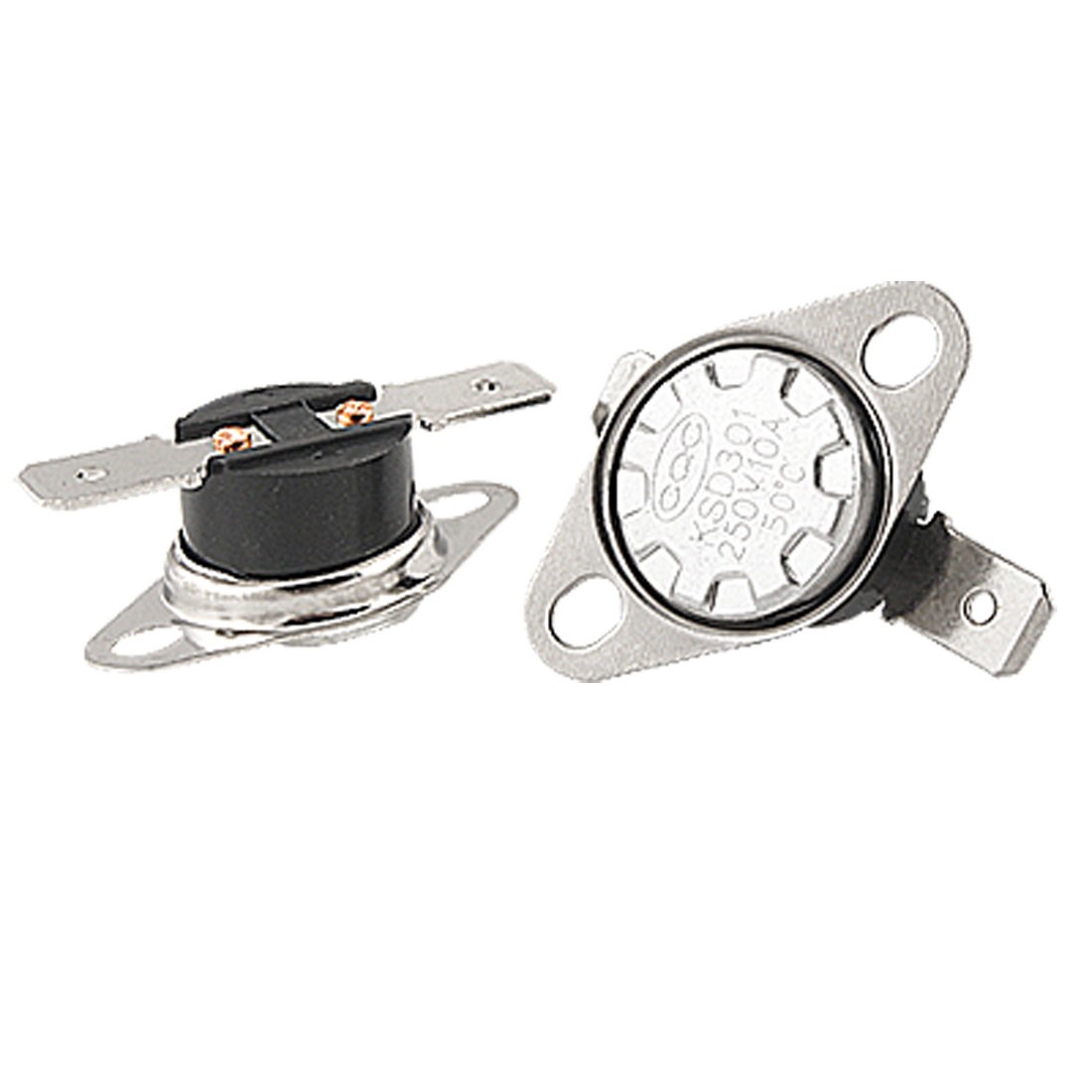 5pcs KSD301 50C NO Temperature Control Switch Thermostat 2 Terminals