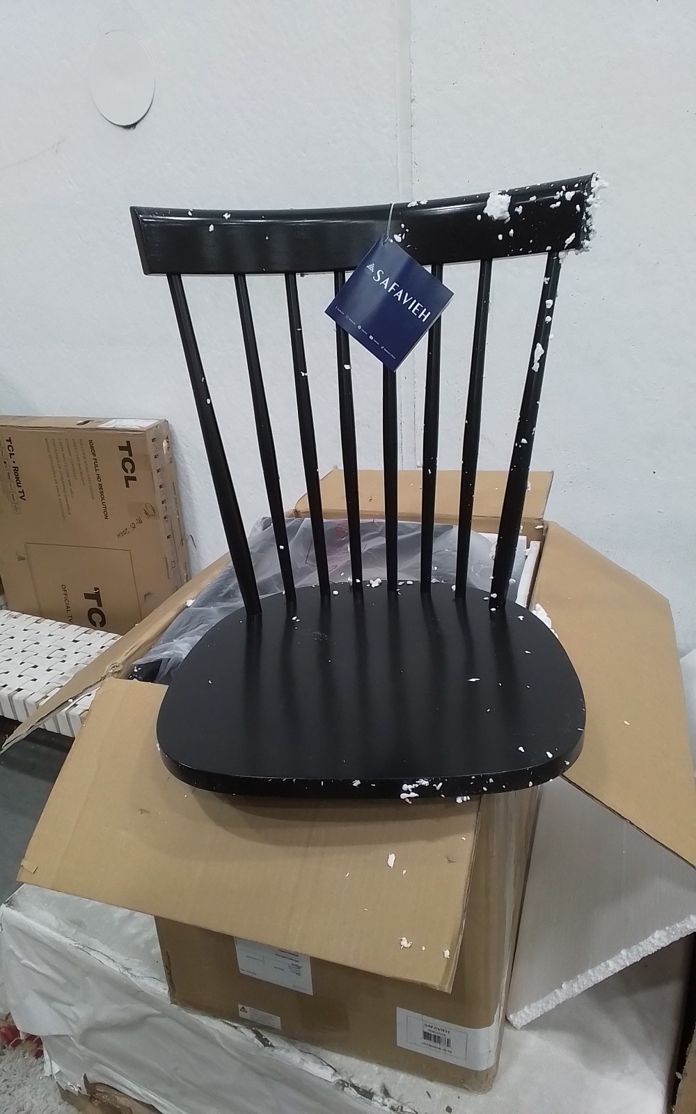 Safavieh PARKER SPINDEL SIDE CHAIR, Reduced Price 2172763608 AMH8500B-SET2