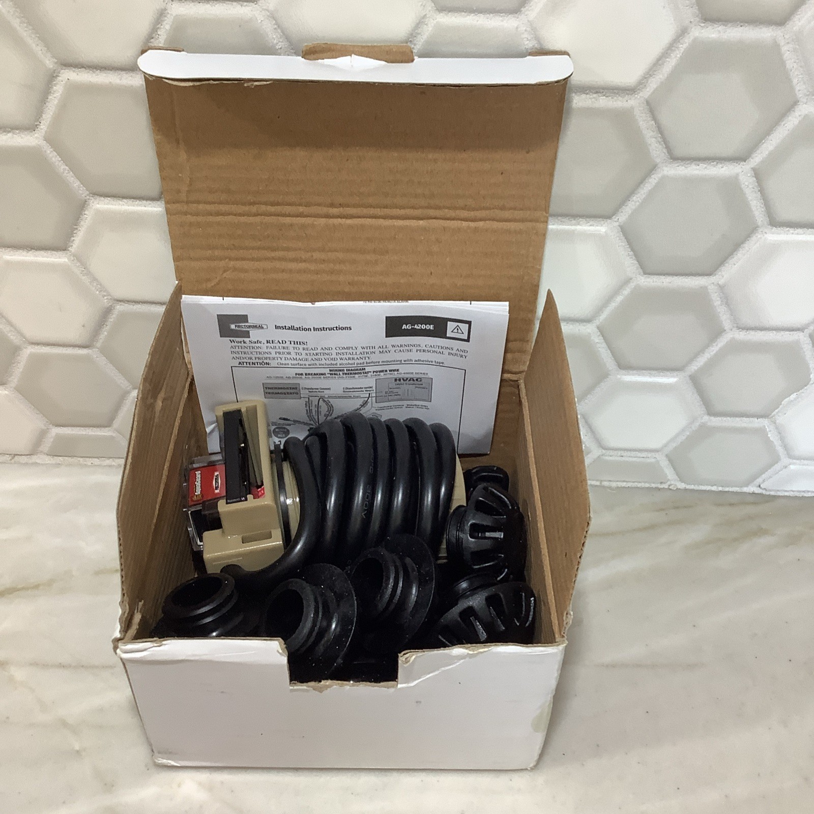 AquaGuard 96143 Water Sensor & Drain Port For Goliath… AG-4200E New In Open Box