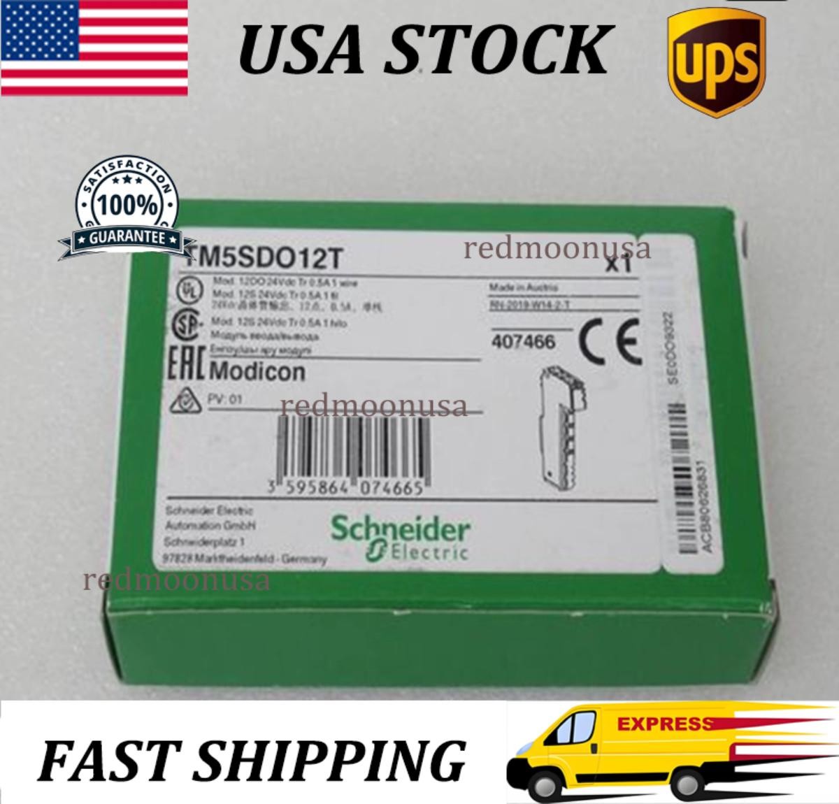 NEW SCHNEIDER TM5SDO12T Digital Output Module US Free TAX