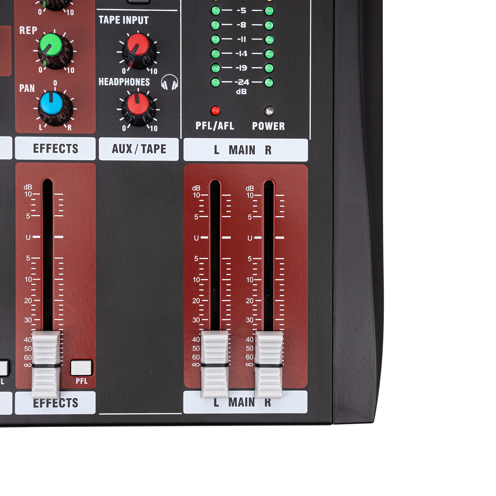 8 Channel Bluetooth Studio Audio Mixer Live Sound Mixing Console with USB