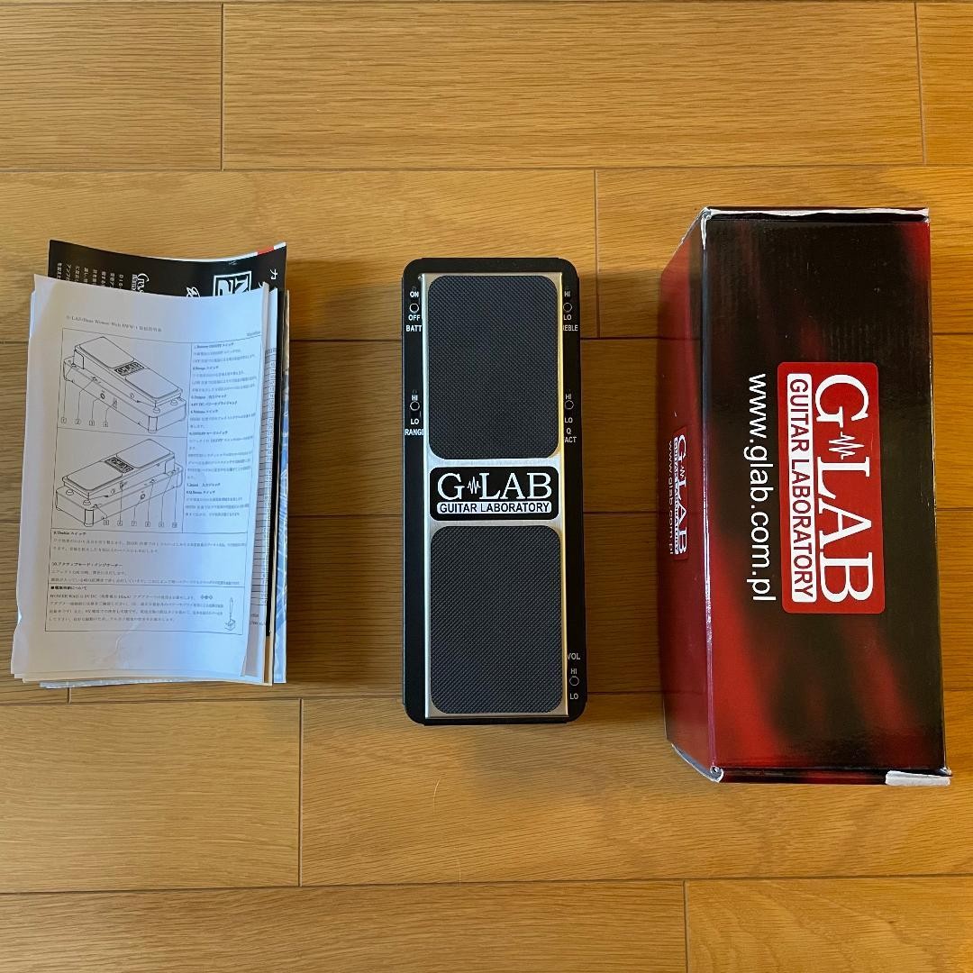 G-LAB Bass Wowie-wah Effect Pedal Junk Model No Repairs or Parts