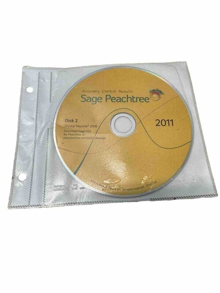 Sage Crystal Reports 2008 Version Disc 2