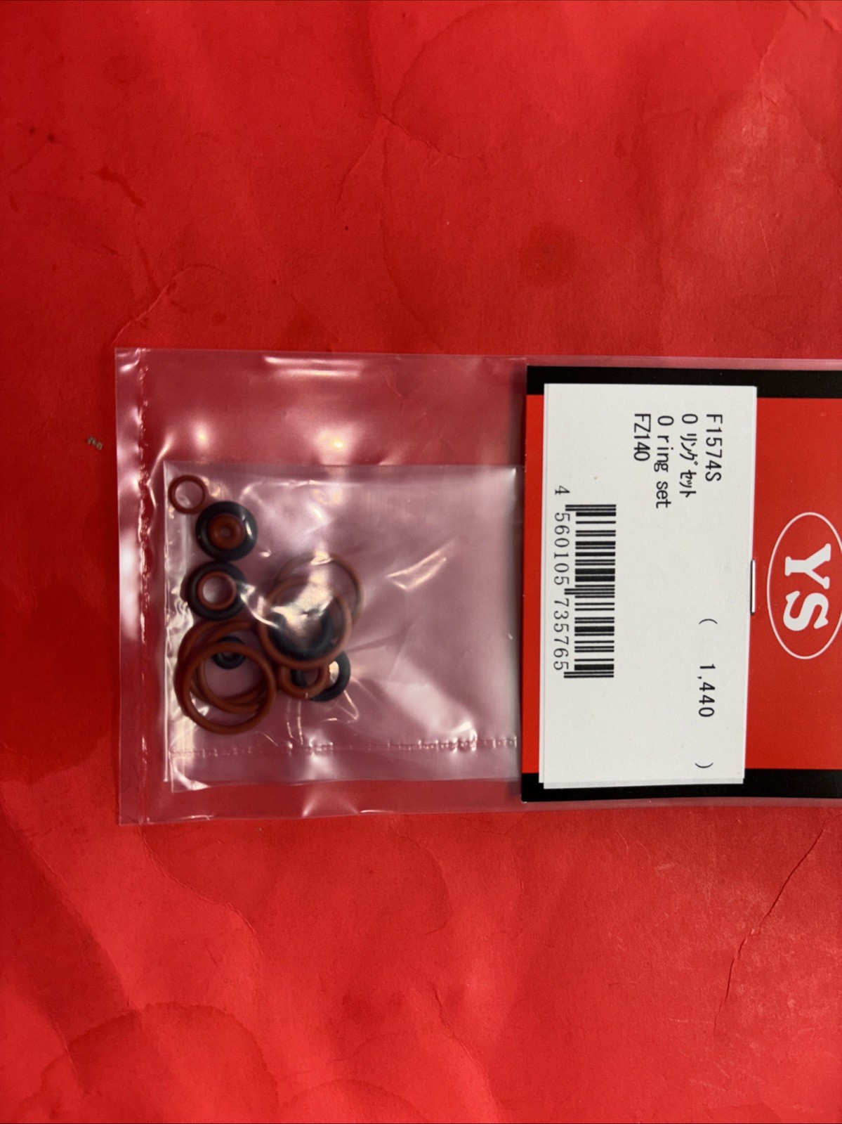 YS FZ 140 O RING SET  NIP #F1574S