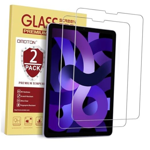 Screen Protector for iPad Air 5th 4th Generation (Air 5/4, 10.9 Inch,