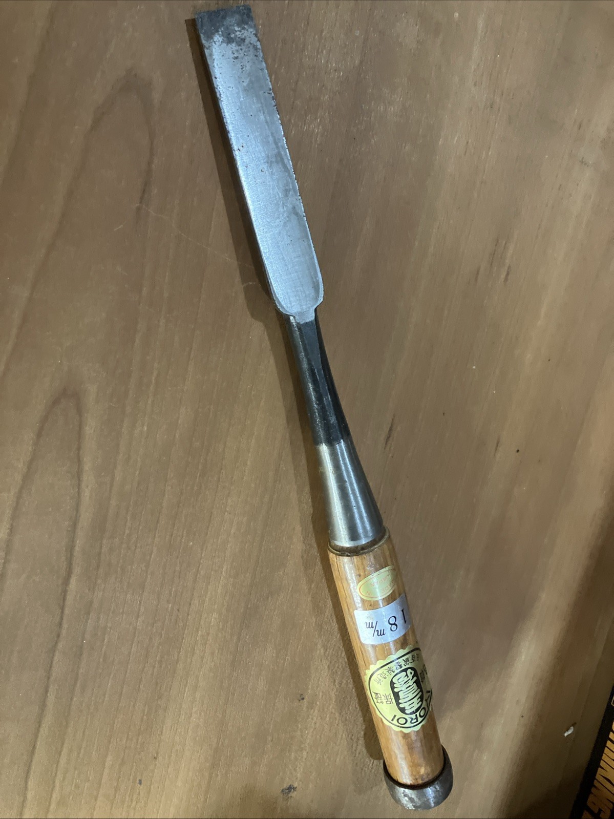 Iyoroi 18 MM Japanese Bench Chisel Oire Nomi Steel
