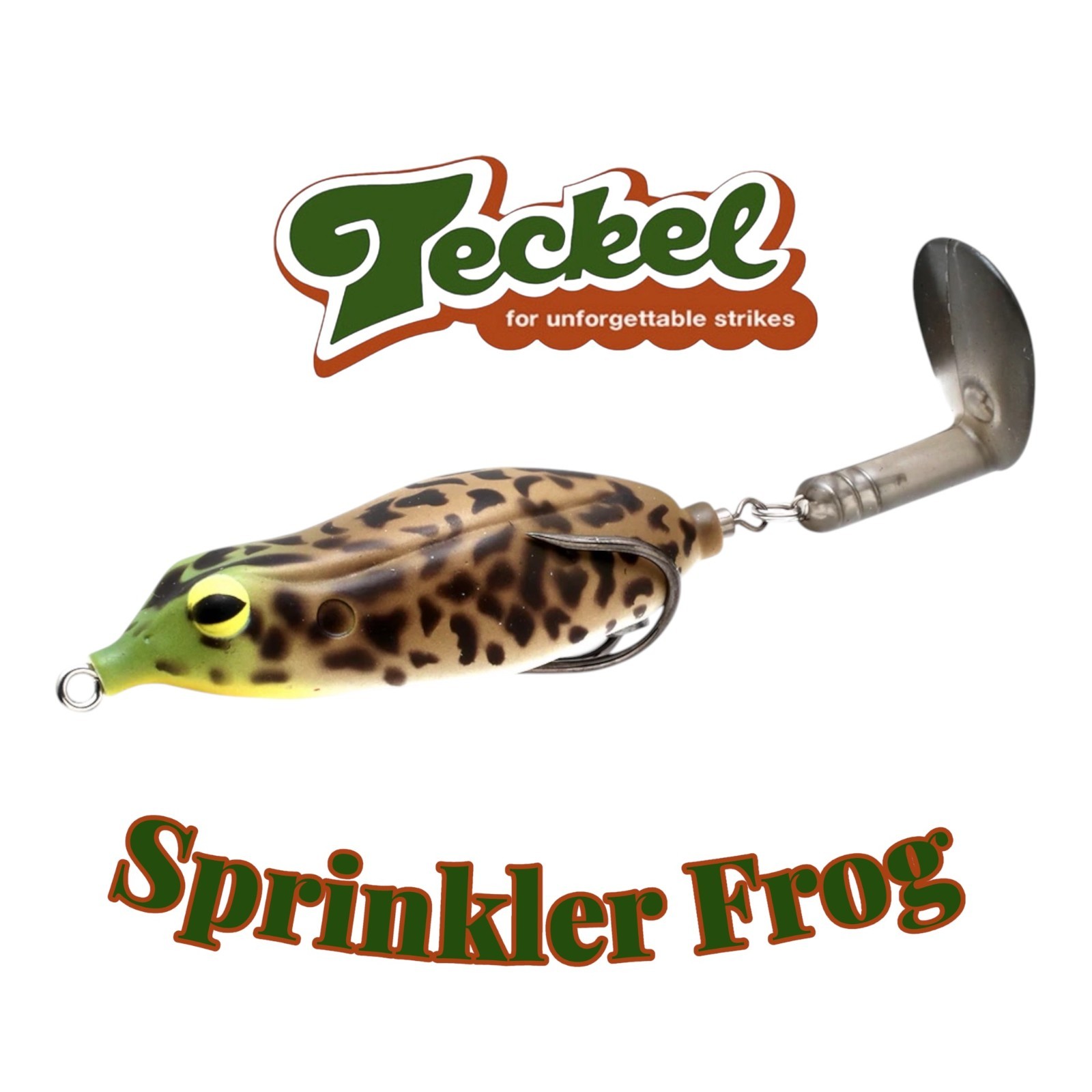 Teckel Sprinker Frog - Choose Color