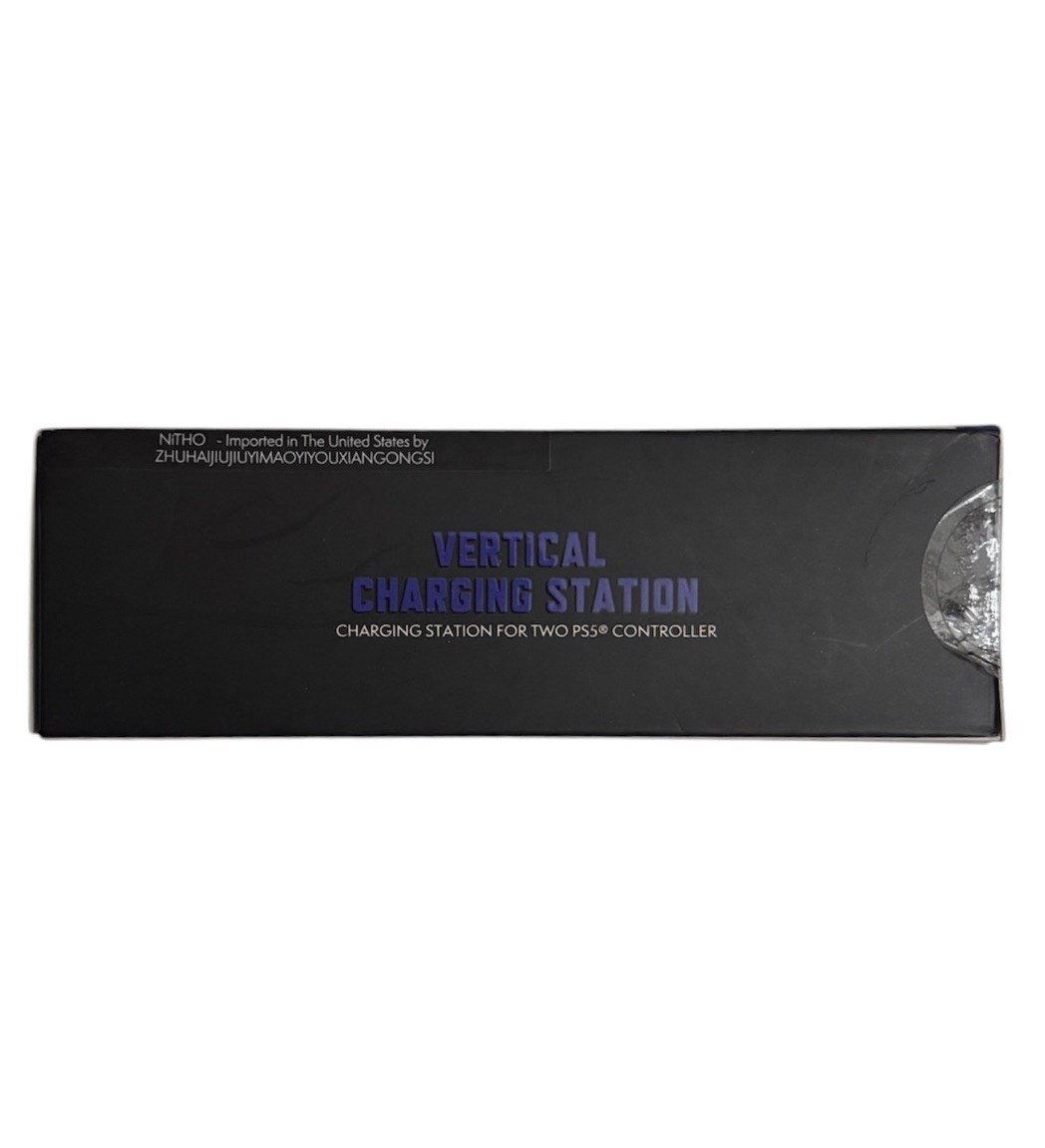 Nitho PS5 Vertical Controller Dual Fast Charging Station for PlayStation5 NEW OB