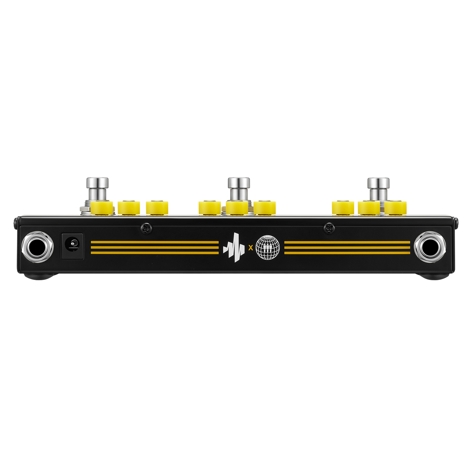 Triple Threat Multi-Effect Pedal Distortion Phaser Echo Adapter Included