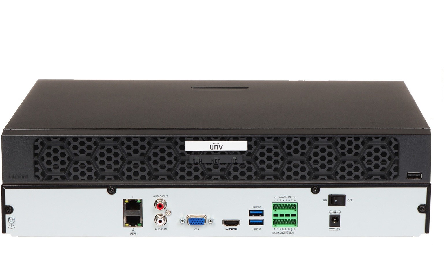 Uniview NVR502-16B 16 Channel, 2 SATA Interface Network Video Recorder (NO POE)