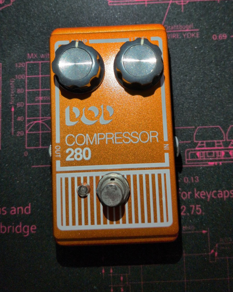 DOD Compressor 280 Guitar Effects Pedal