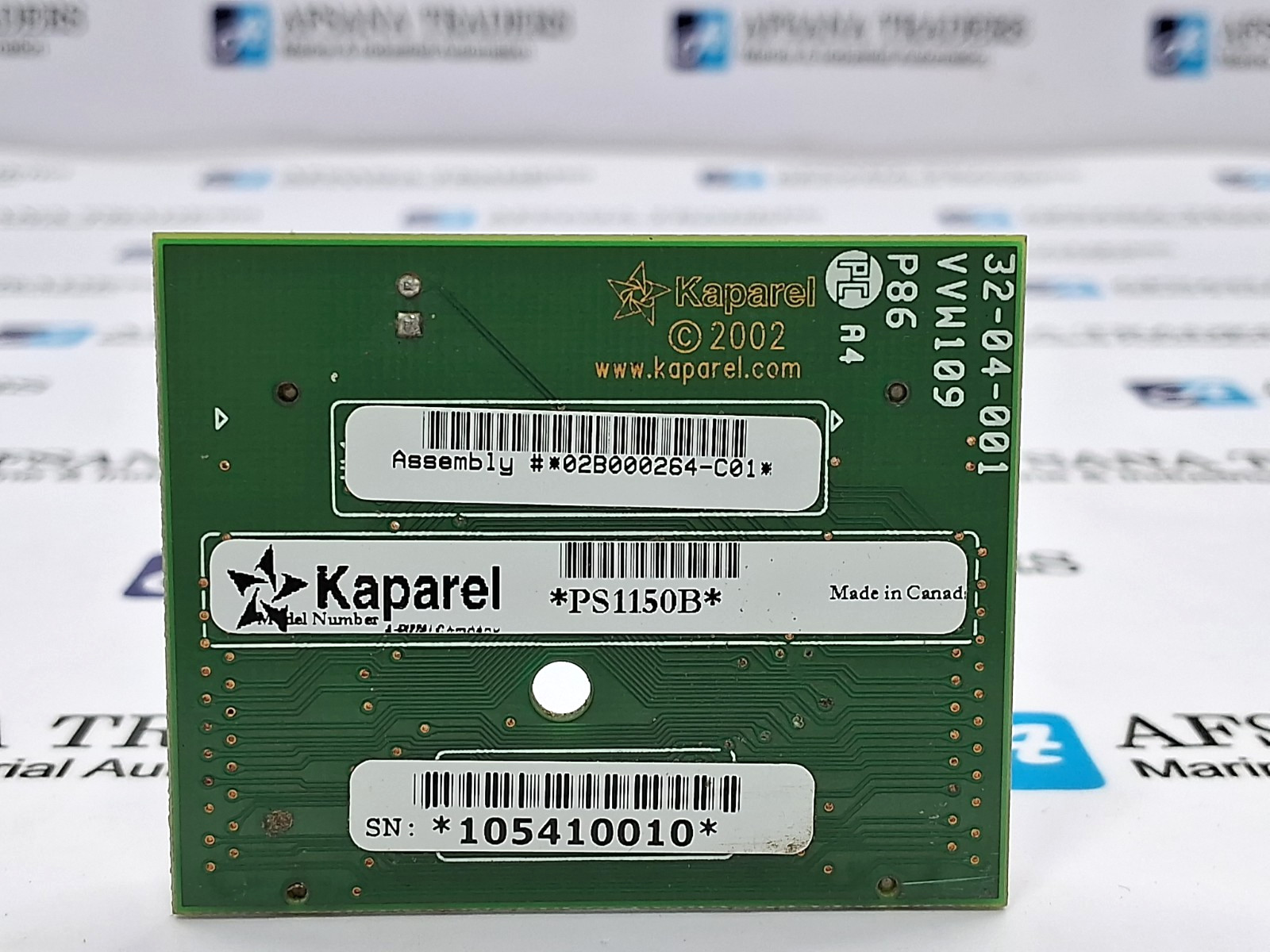 KAPAREL | 04B000071-C01 | PRINTED CIRCUIT BOARD