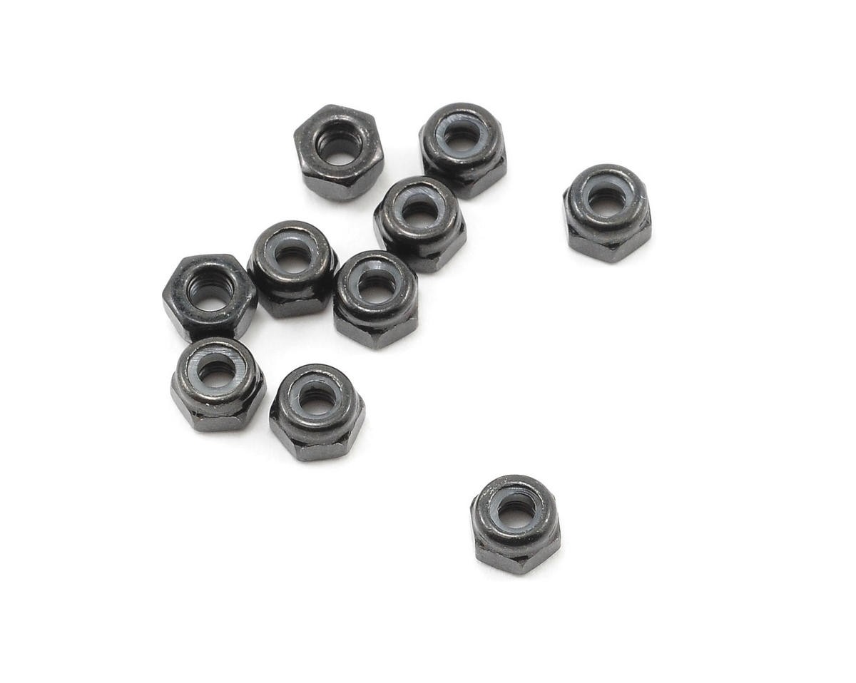 Axial M3 Nylon Locking Hex Nut (Black) (10) [AXIA1053]