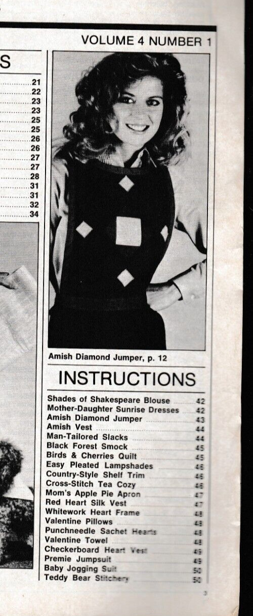 Needle & Thread Magazine | January/February 1984