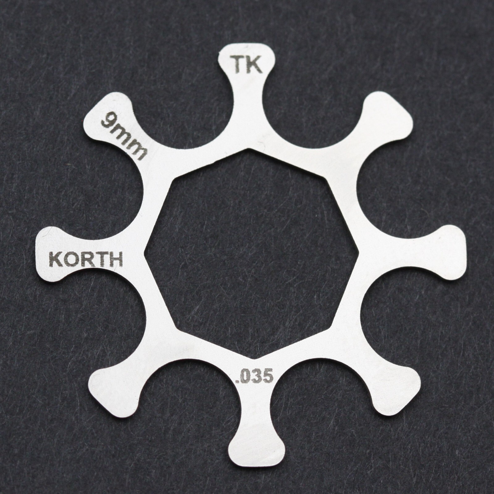 Korth NXS 9mm Revolver Moon Clips - TK Custom™ (Qty: 10)