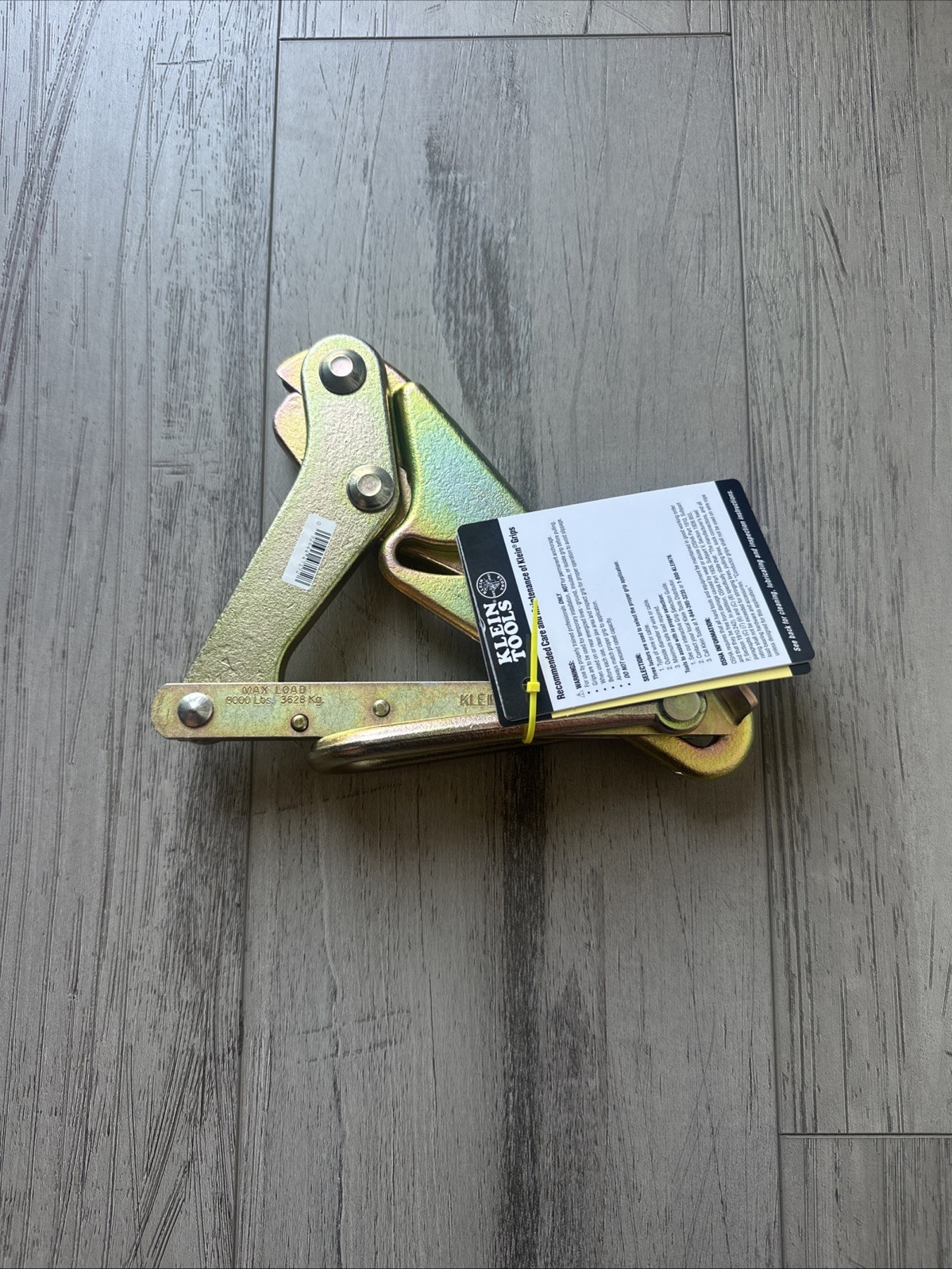 Klein Tool 1684-74, Chicago Curved Jaw Grip for EHS Cable -0.218" - 0.55"