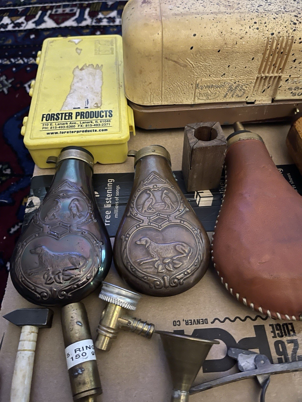Muzzleloader Black Powder Accessories Lot